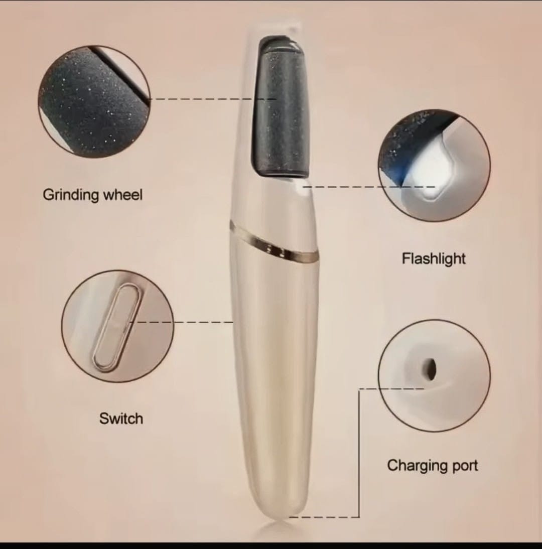 Upgraded Electric Callus Removers for Feet - Rechargeable Portable Callus Remover for Smooth, Soft Feet