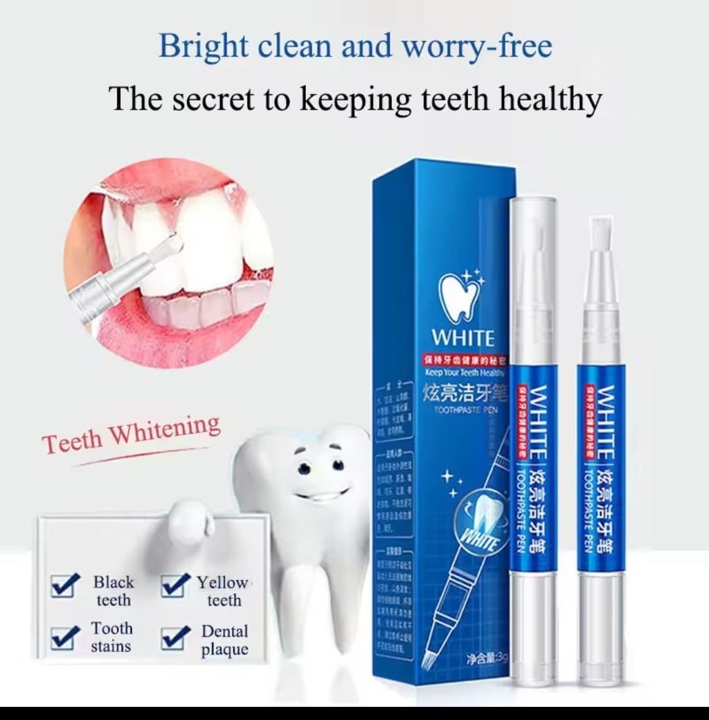 Professional Teeth Whitening Pen – Instant Stain Remover for a Brighter Smile