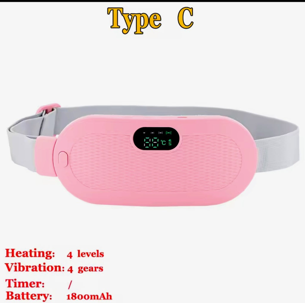 CrampRelief Pro | Wireless and Portable Heat & Massage Pad for Fast Period Pain Relief