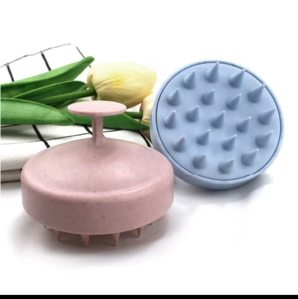 Premium Silicone Scalp Massager & Shampoo Brush for Deep Scalp Cleansing