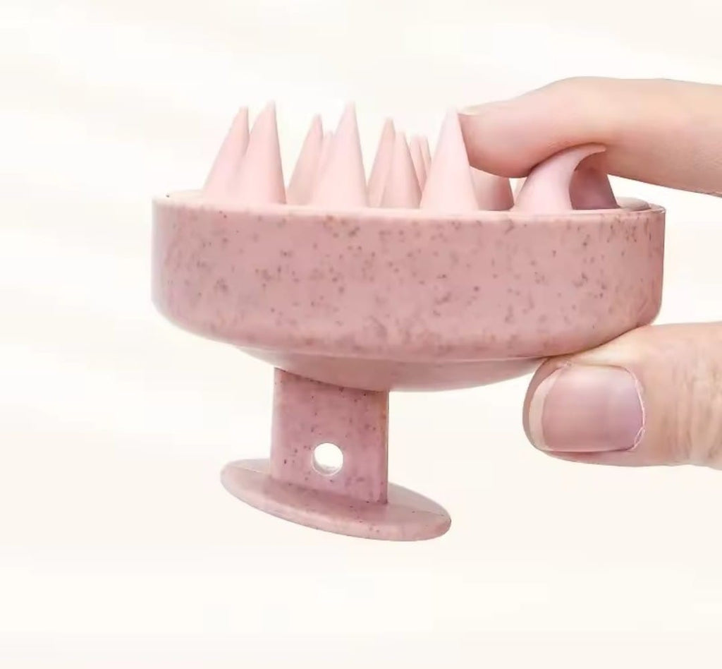 Premium Silicone Scalp Massager & Shampoo Brush for Deep Scalp Cleansing