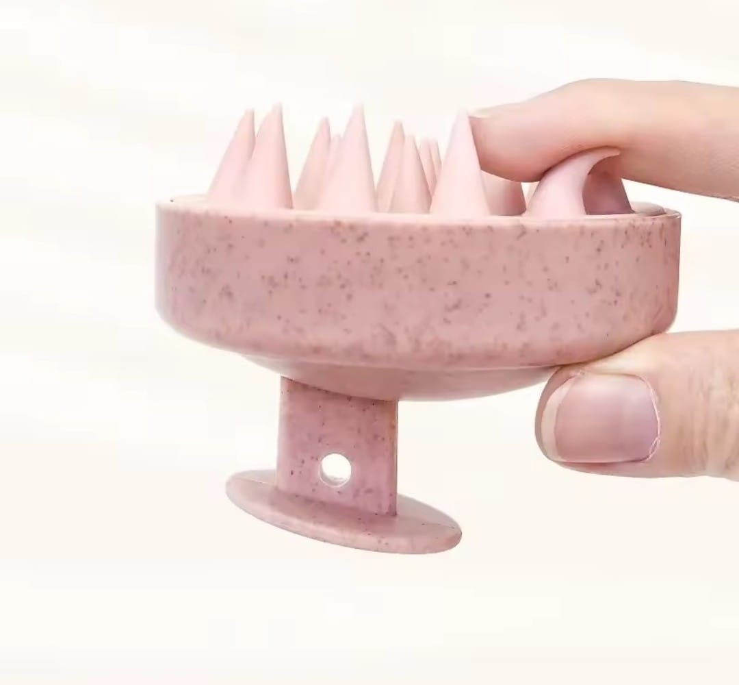 Premium Silicone Scalp Massager & Shampoo Brush for Deep Scalp Cleansing