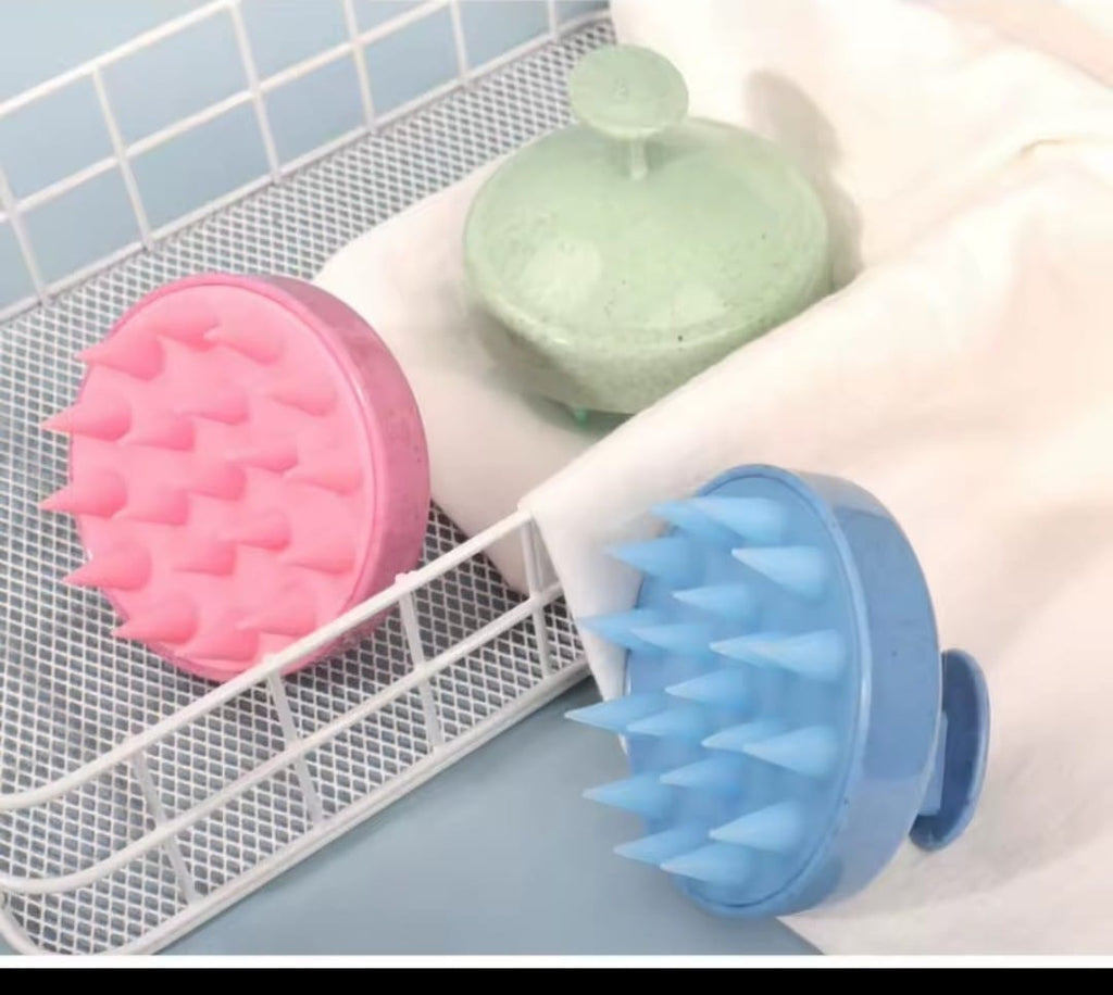 Premium Silicone Scalp Massager & Shampoo Brush for Deep Scalp Cleansing