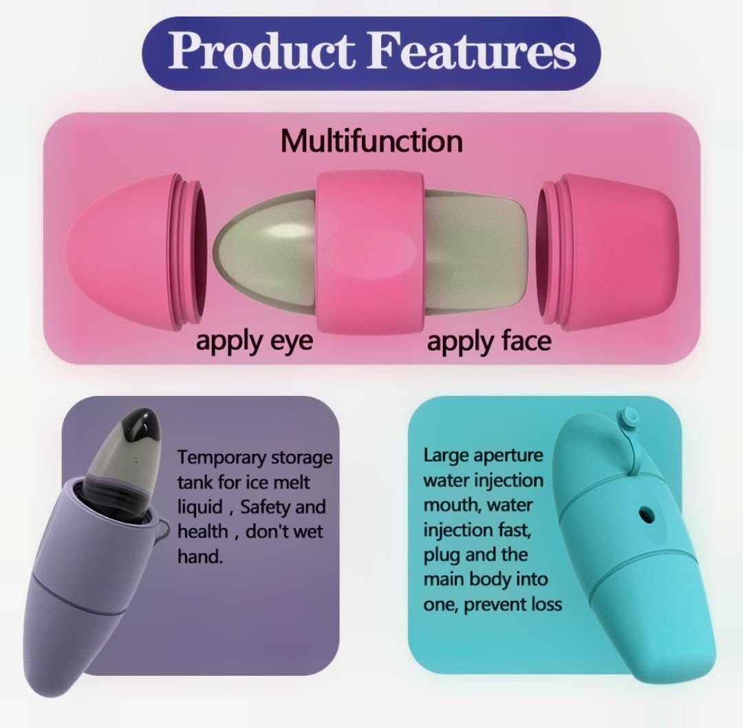 IceGlow™ DIY Facial Ice Roller