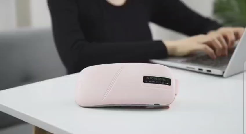 CrampRelief Pro | Wireless and Portable Heat & Massage Pad for Fast Period Pain Relief